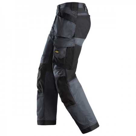 6251 AllroundWork, Pantalon+ en tissu extensible avec poches holster, coupe large