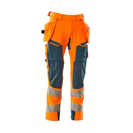 M19031-711 Pantalon Hi-vis avec poches flottantes MASCOT® ACCELERATE SAFE