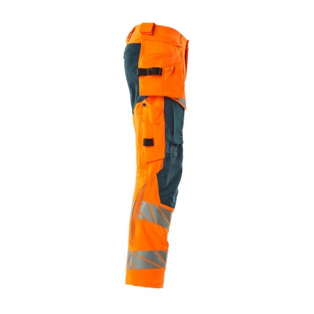 M19031-711 Pantalon Hi-vis avec poches flottantes MASCOT® ACCELERATE SAFE