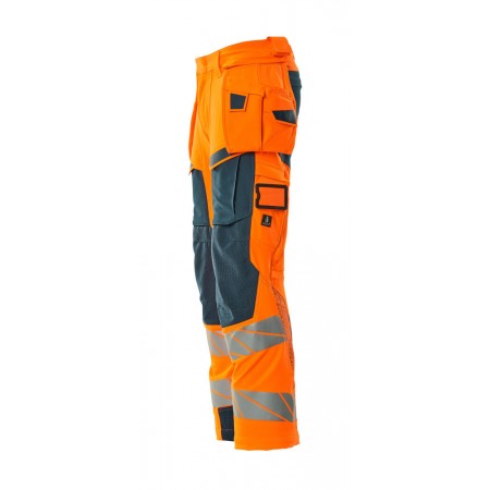 M19031-711 Pantalon Hi-vis avec poches flottantes MASCOT® ACCELERATE SAFE