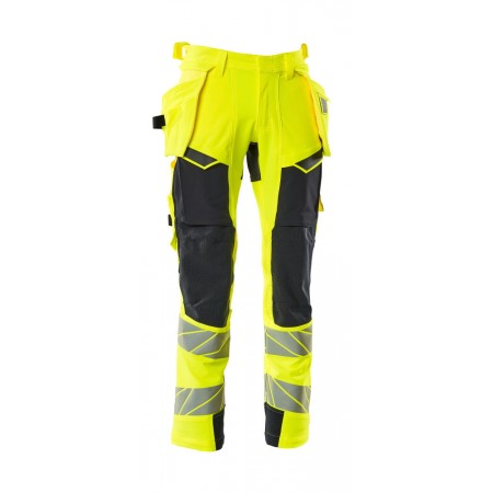 M19031-711 Pantalon Hi-vis avec poches flottantes MASCOT® ACCELERATE SAFE