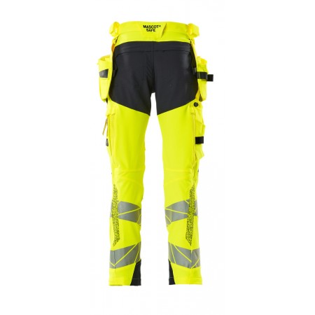 M19031-711 Pantalon Hi-vis avec poches flottantes MASCOT® ACCELERATE SAFE