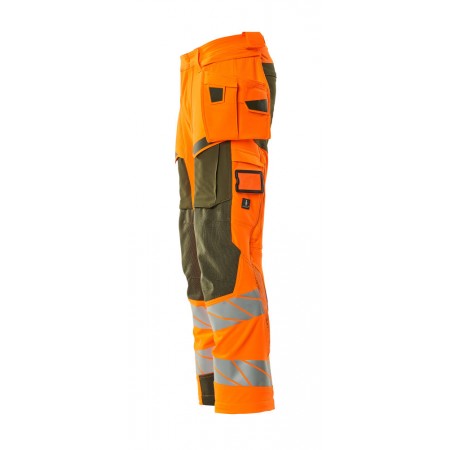 M19031-711 Pantalon Hi-vis avec poches flottantes MASCOT® ACCELERATE SAFE