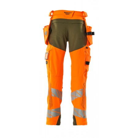 M19031-711 Pantalon Hi-vis avec poches flottantes MASCOT® ACCELERATE SAFE