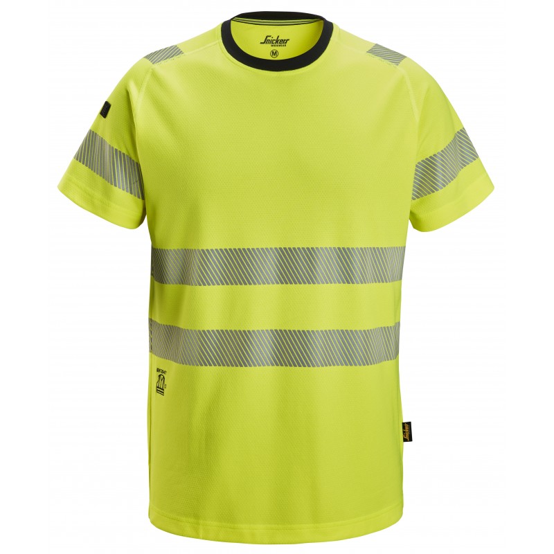 T-shirt haute visibilité Snickers Workwear 2539 Classe 2