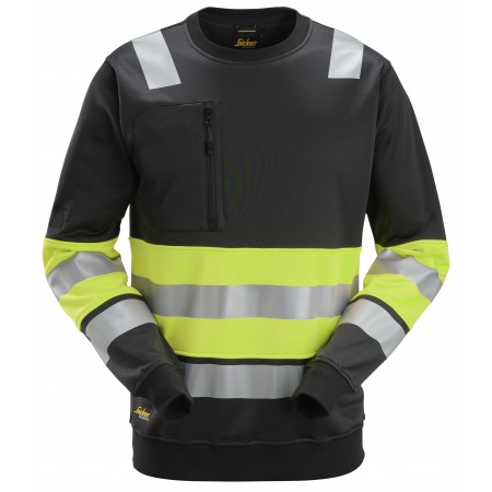8031 Sweat-shirt haute visibilité Classe 1- Snickers Workwear