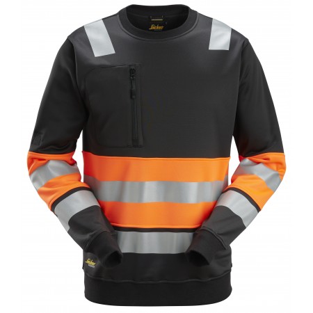 8031 Sweat-shirt haute visibilité Classe 1- Snickers Workwear