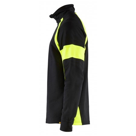 3550 Sweat col camionneur avec parties haute-visibilité Blakläder