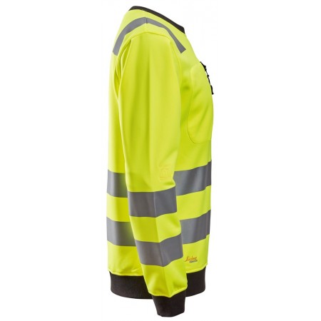 8037 AllroundWork Sweat-shirt haute visibilité Classe 2/3 Snickers