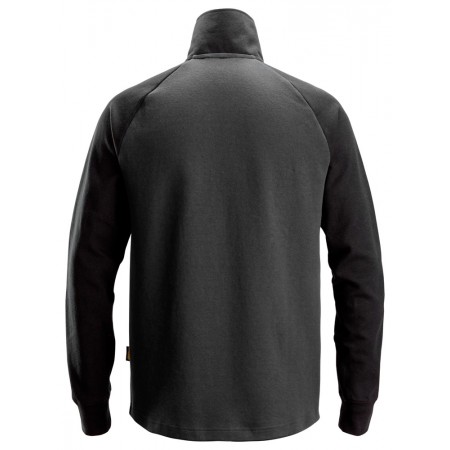 Sweat-shirt bicolore demi-zippé Snickers Workwear 2841