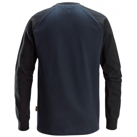 Sweat-shirt bicolore Snickers Workwear 2840