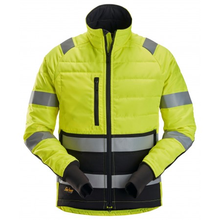 Veste haute visibilité rembourrée Snickers Workwear 8134 Classe 2