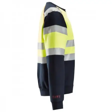 2869 ProtecWork, Sweat-shirt, haute visibilité, Classe 1
