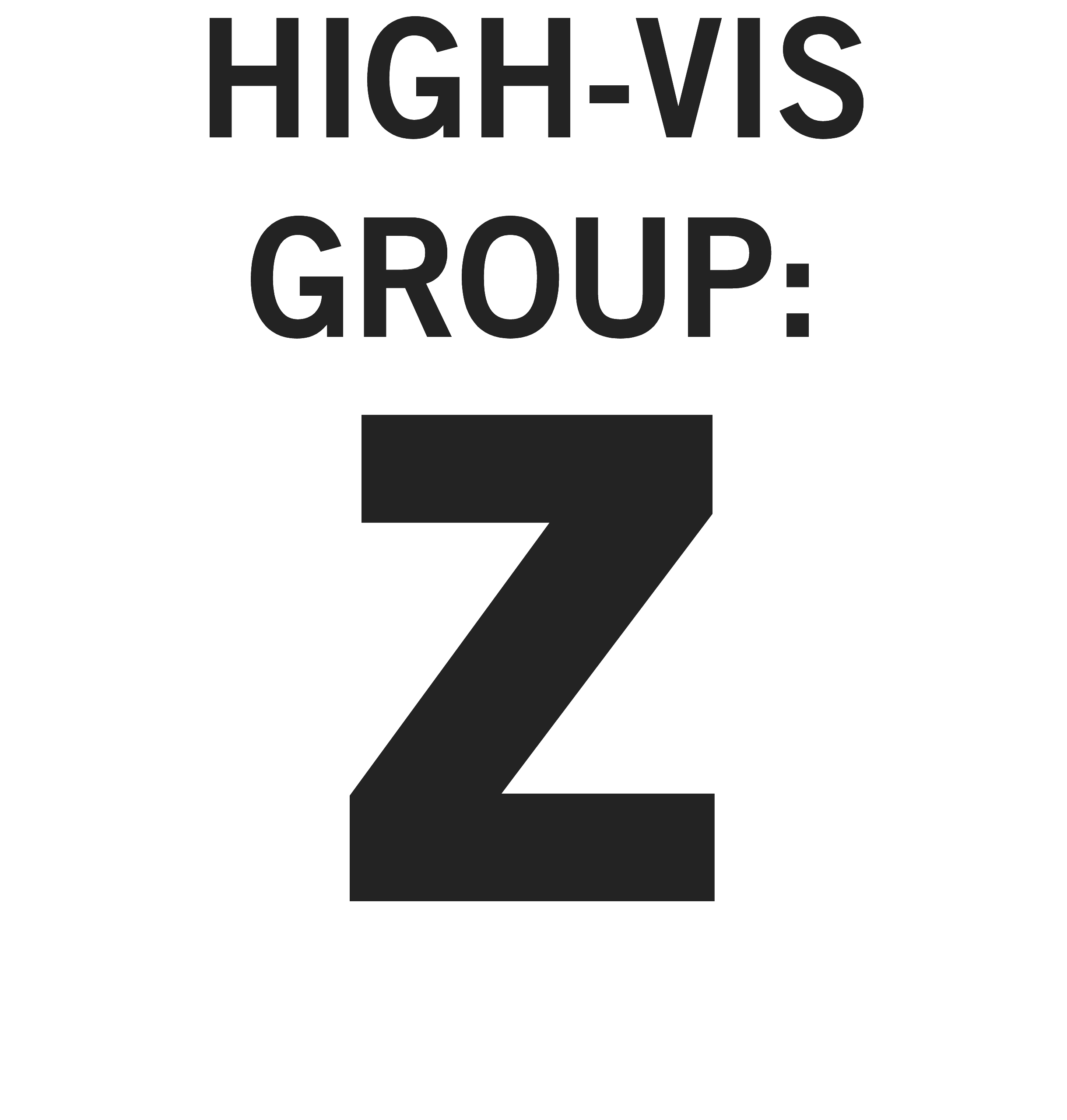 High-vis Group Z